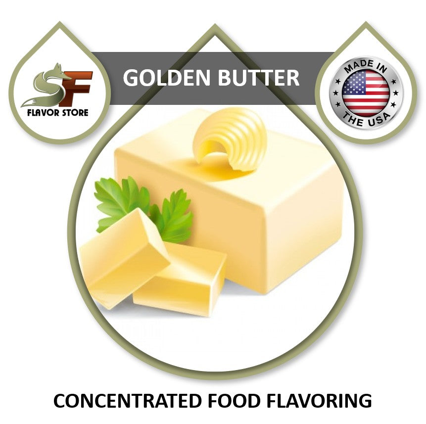 Golden Butter Flavor Concentrate 1oz