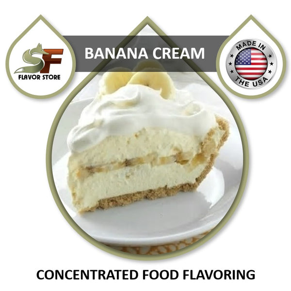Banana Cream Flavor Concentrate 1oz