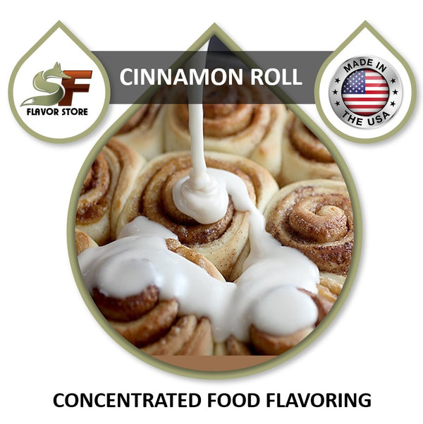 Cinnamon Roll Flavor Concentrate 1oz