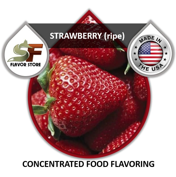 Strawberry (ripe) Flavor Concentrate 1oz