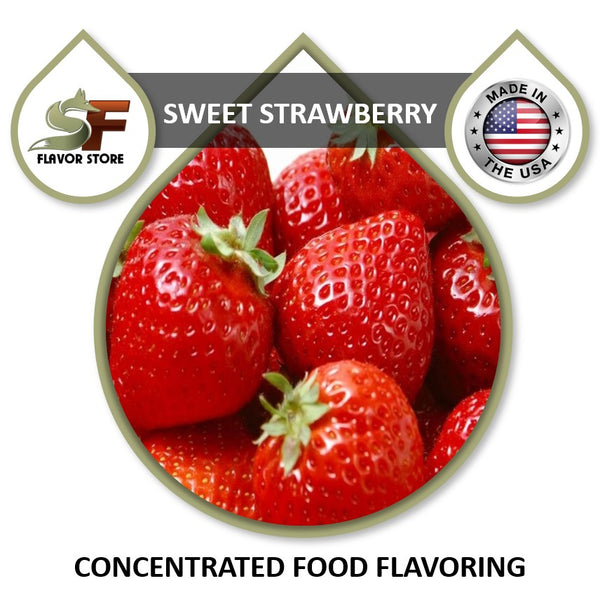 Strawberry (sweet) Flavor Concentrate 1oz