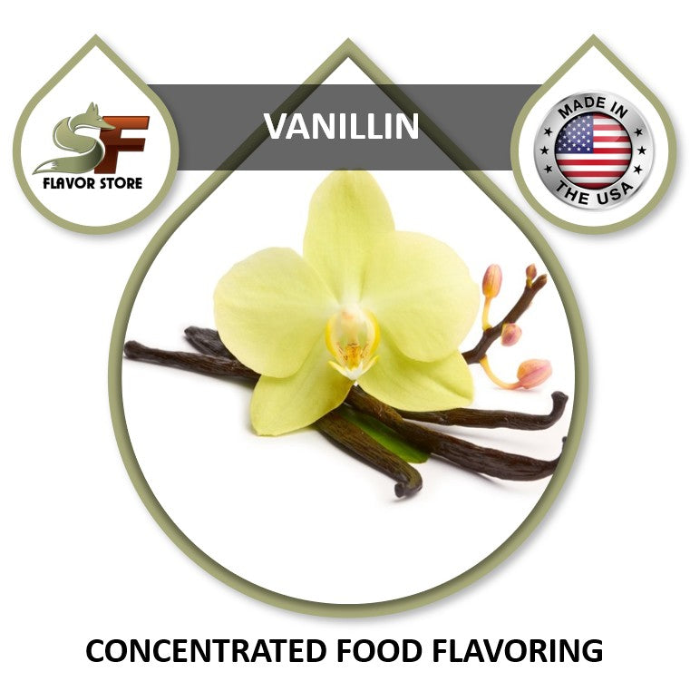 Vanillin Flavor Concentrate 1oz